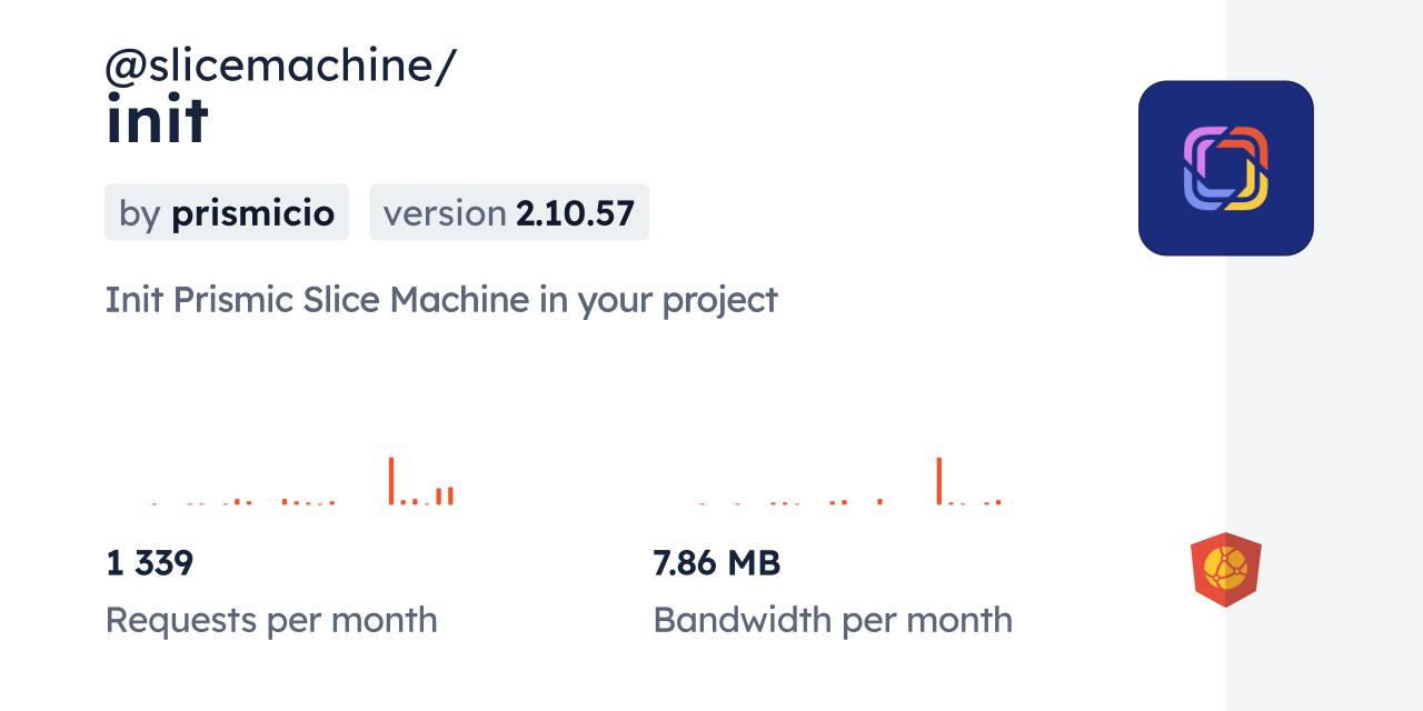 @slicemachine/init CDN by jsDelivr - A CDN for npm and GitHub