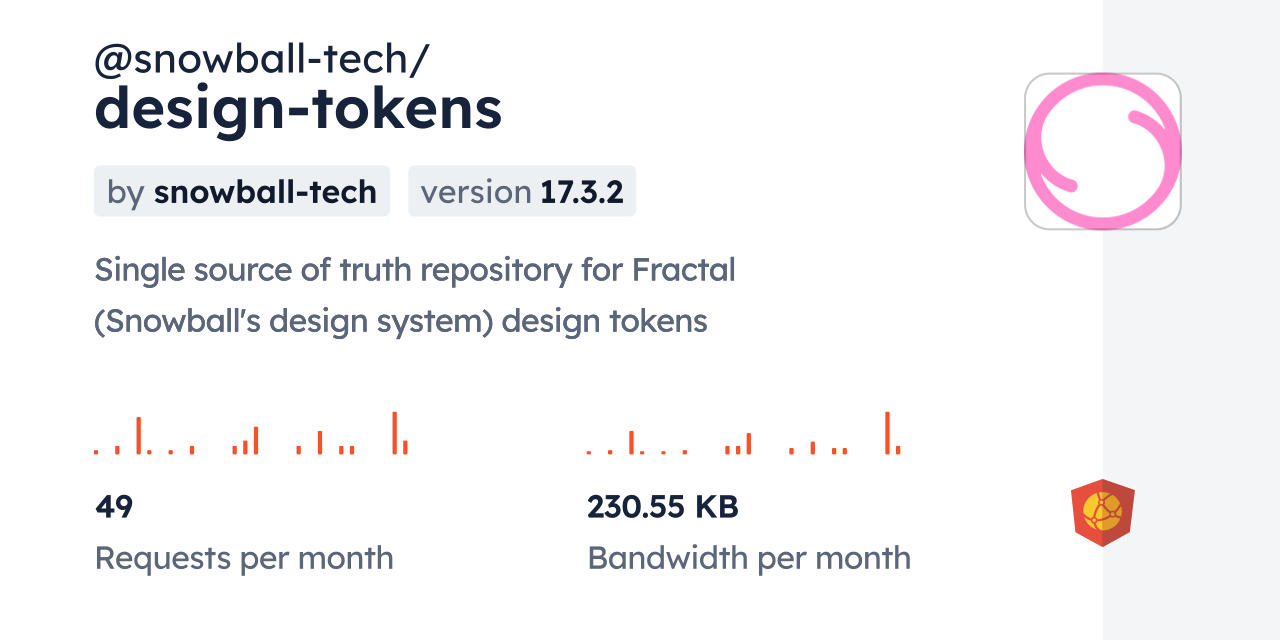 @snowball-tech/design-tokens CDN by jsDelivr - A CDN for npm and GitHub