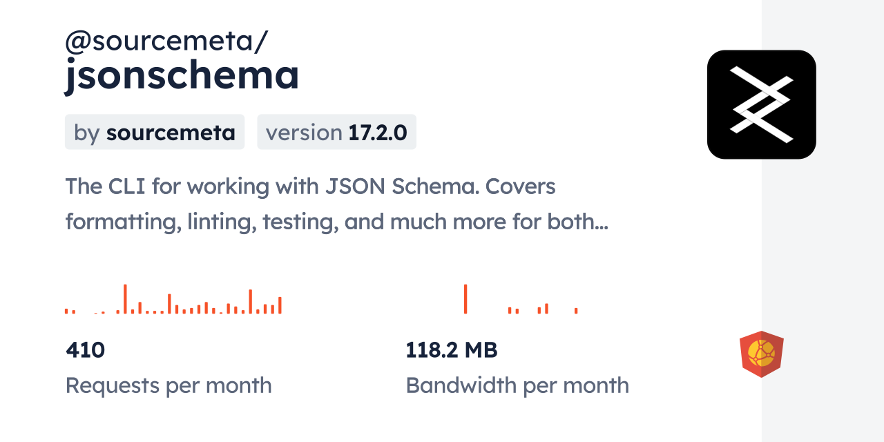 @sourcemeta/jsonschema CDN by jsDelivr - A CDN for npm and GitHub