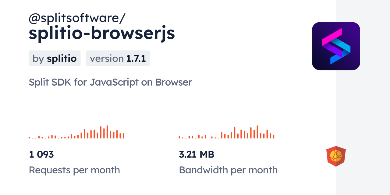 @splitsoftware/splitio-browserjs CDN by jsDelivr - A CDN for npm and GitHub