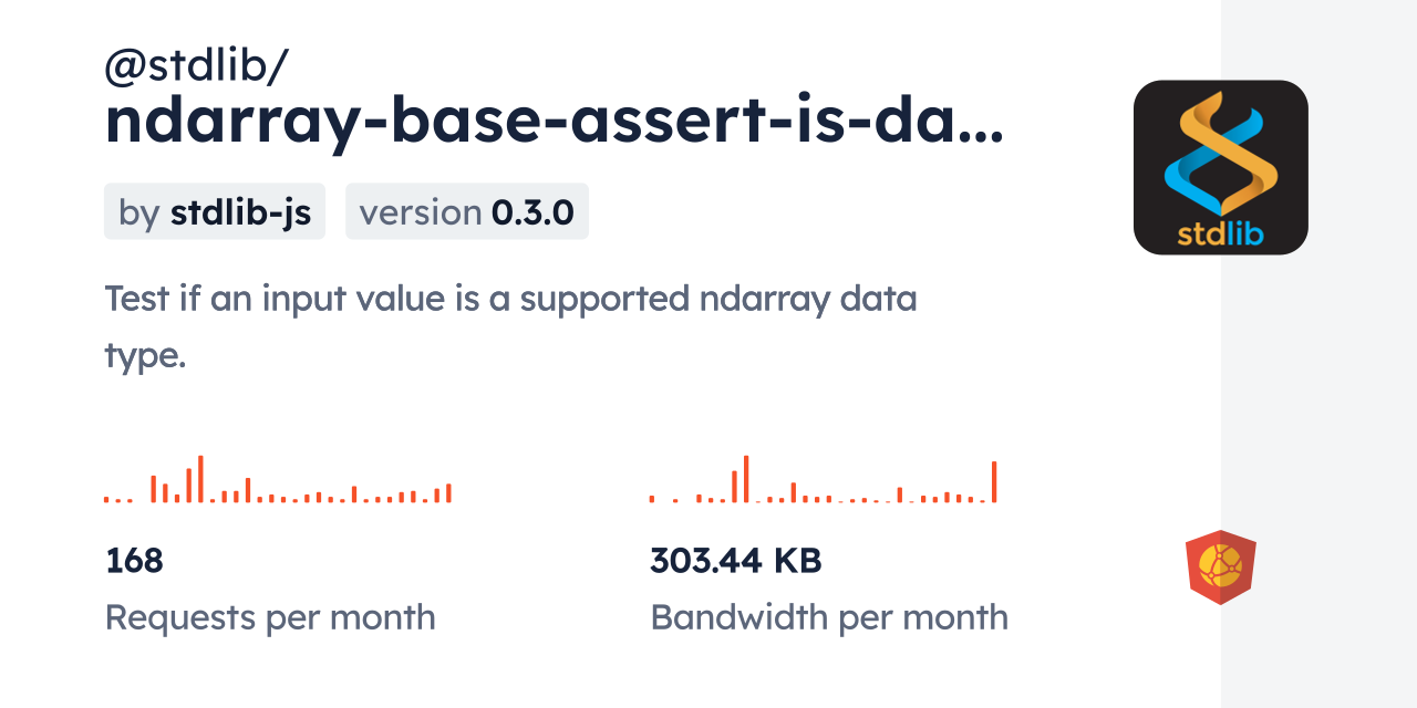 @stdlib/ndarray-base-assert-is-data-type CDN by jsDelivr - A CDN for ...