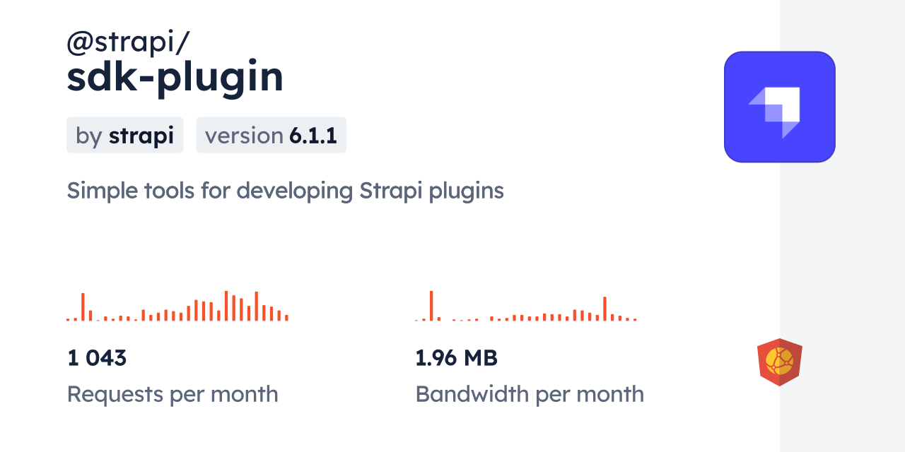 @strapi/sdk-plugin CDN by jsDelivr - A CDN for npm and GitHub