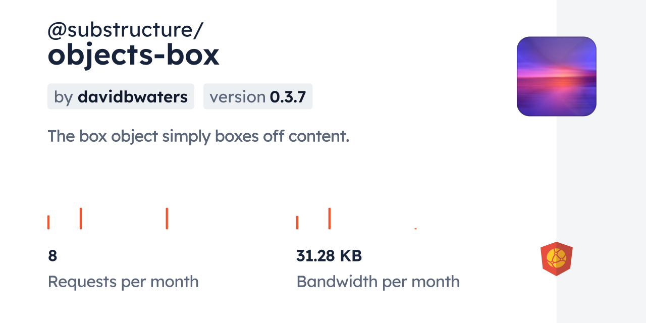 @substructure/objects-box CDN by jsDelivr - A CDN for npm and GitHub