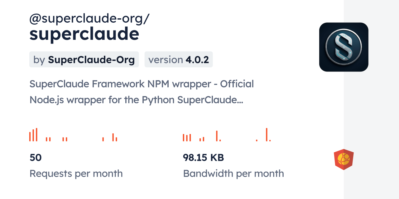@superclaude-org/superclaude CDN by jsDelivr - A CDN for npm and GitHub