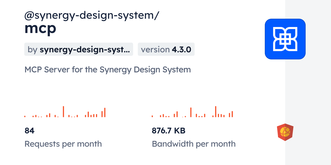 @synergy-design-system/mcp CDN by jsDelivr - A CDN for npm and GitHub