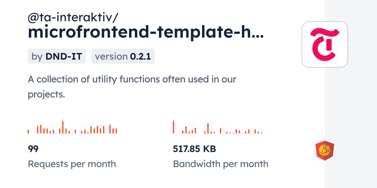 Ta Interaktiv Microfrontend Template Helpers Cdn By Jsdelivr A Cdn