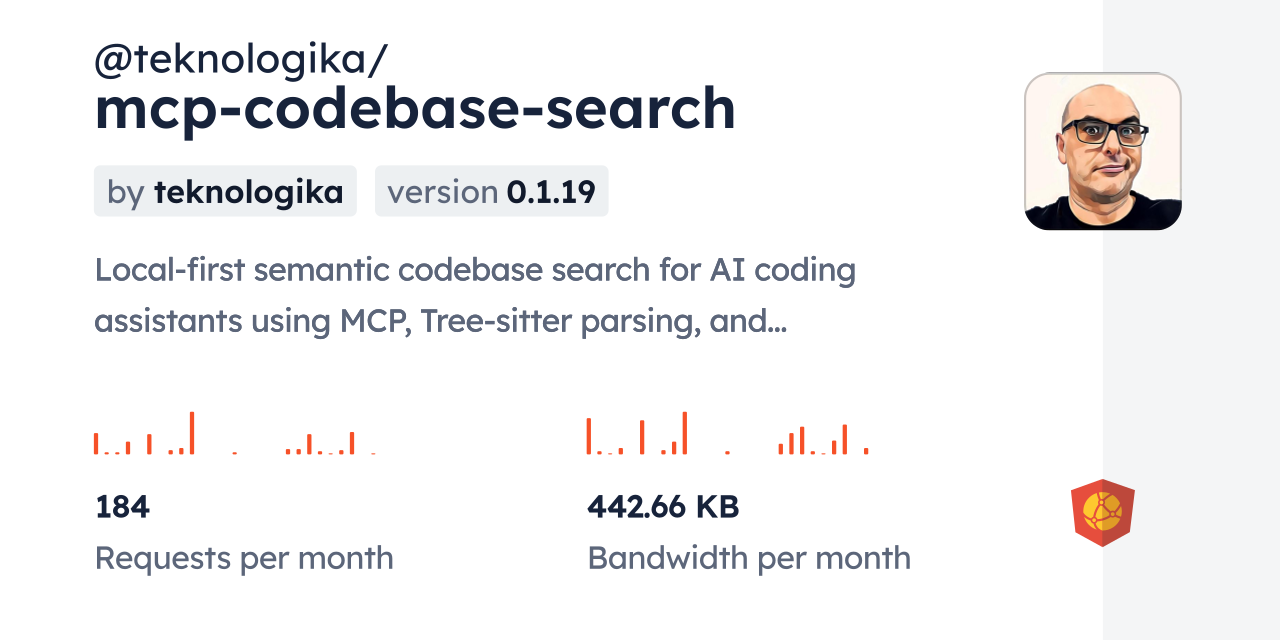 @teknologika/mcp-codebase-search CDN by jsDelivr - A CDN for npm and GitHub