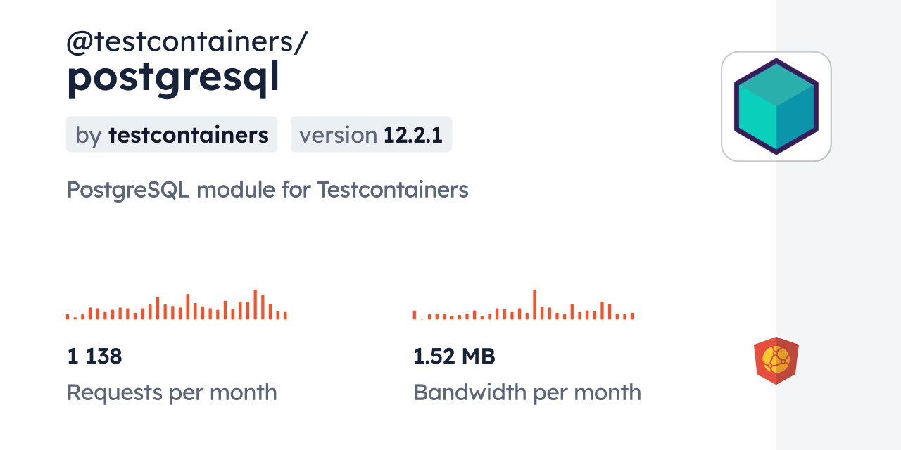 @testcontainers/postgresql CDN by jsDelivr - A CDN for npm and GitHub