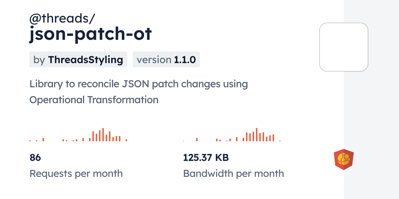 @threads/json-patch-ot CDN by jsDelivr - A CDN for npm and GitHub