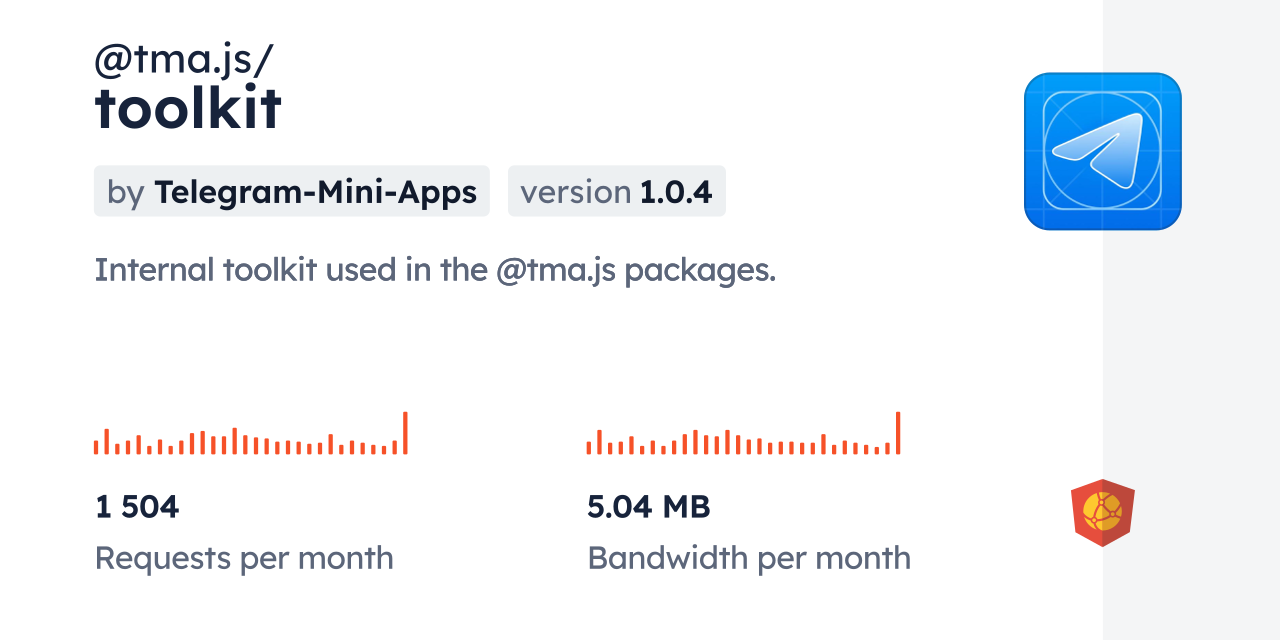 @tma.js/toolkit CDN by jsDelivr - A CDN for npm and GitHub