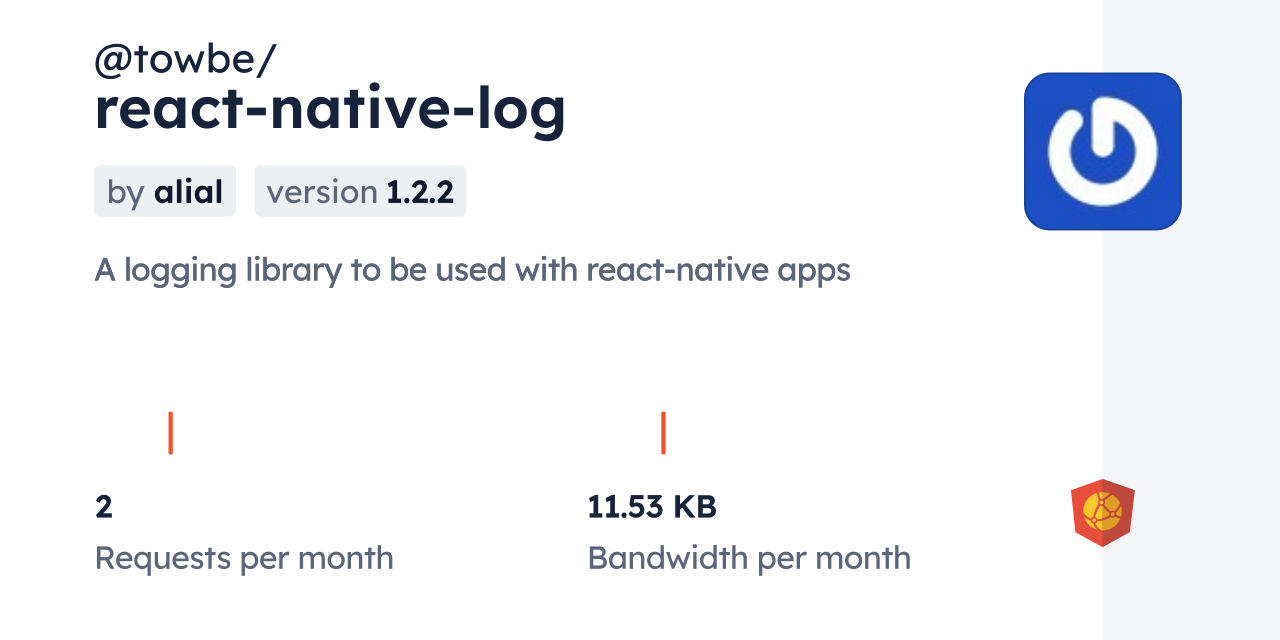 @towbe/react-native-log CDN by jsDelivr - A CDN for npm and GitHub