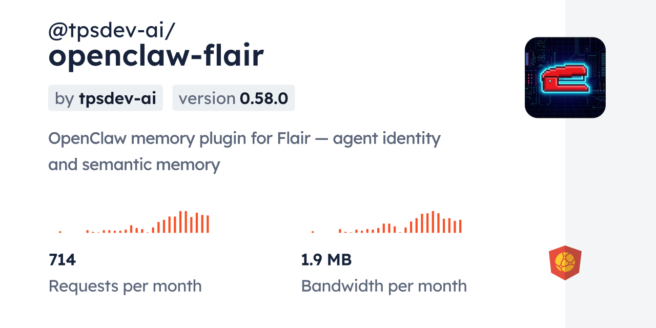 @tpsdev-ai/openclaw-flair CDN by jsDelivr - A CDN for npm and GitHub