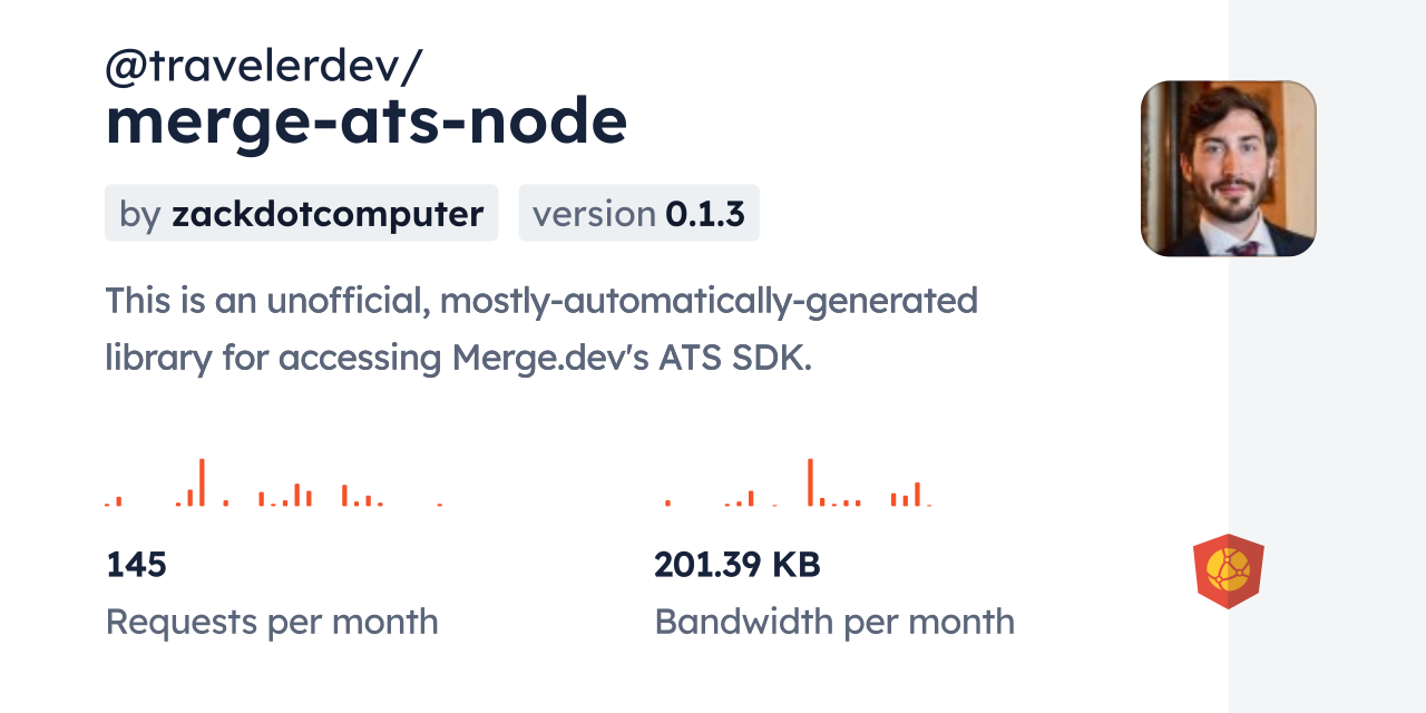@travelerdev/merge-ats-node CDN by jsDelivr - A CDN for npm and GitHub
