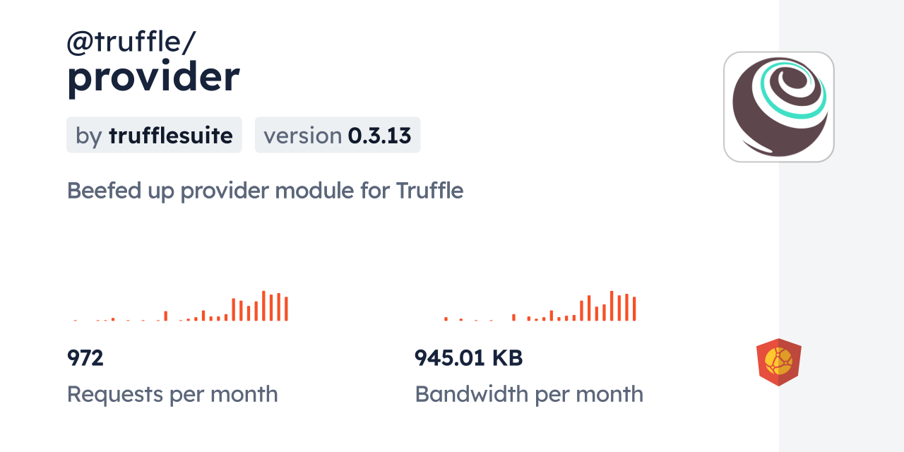 @truffle/provider CDN by jsDelivr - A CDN for npm and GitHub