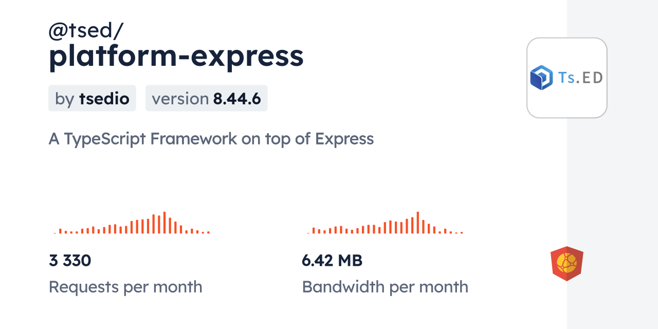 @tsed/platform-express CDN by jsDelivr - A CDN for npm and GitHub