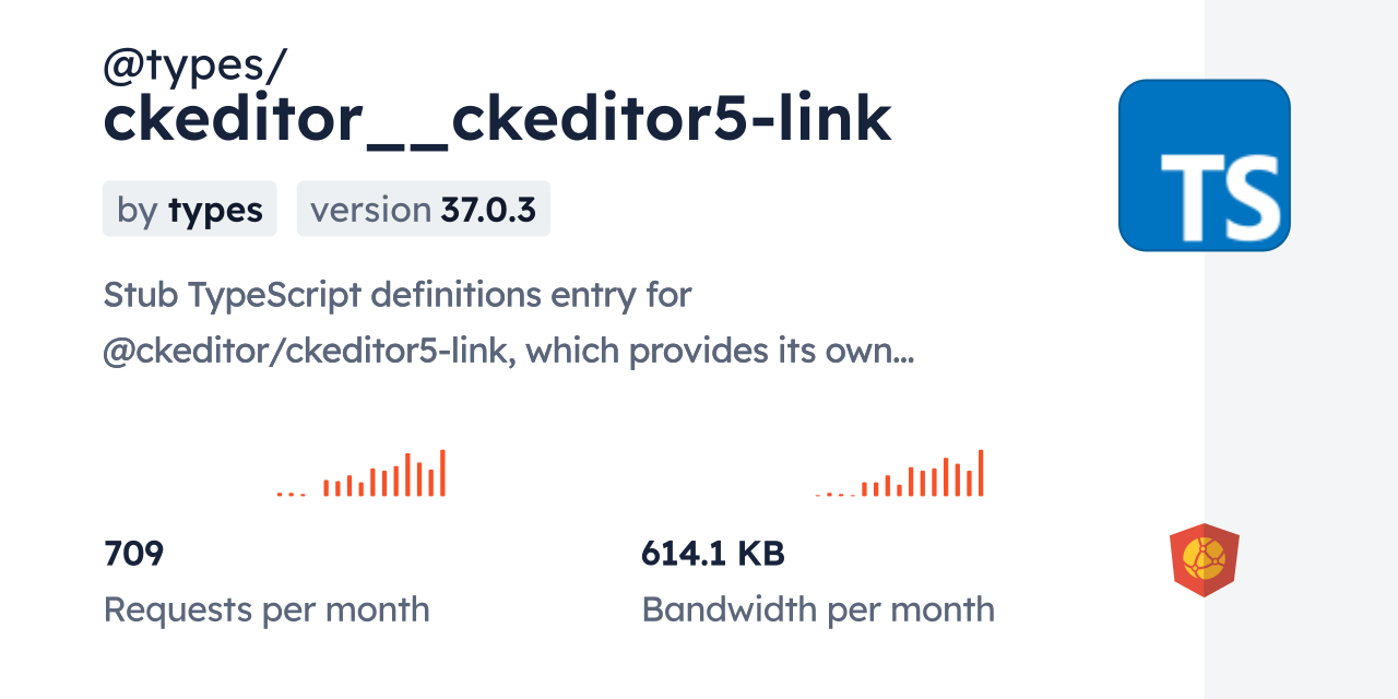@types/ckeditor__ckeditor5-link CDN by jsDelivr - A CDN for npm and GitHub