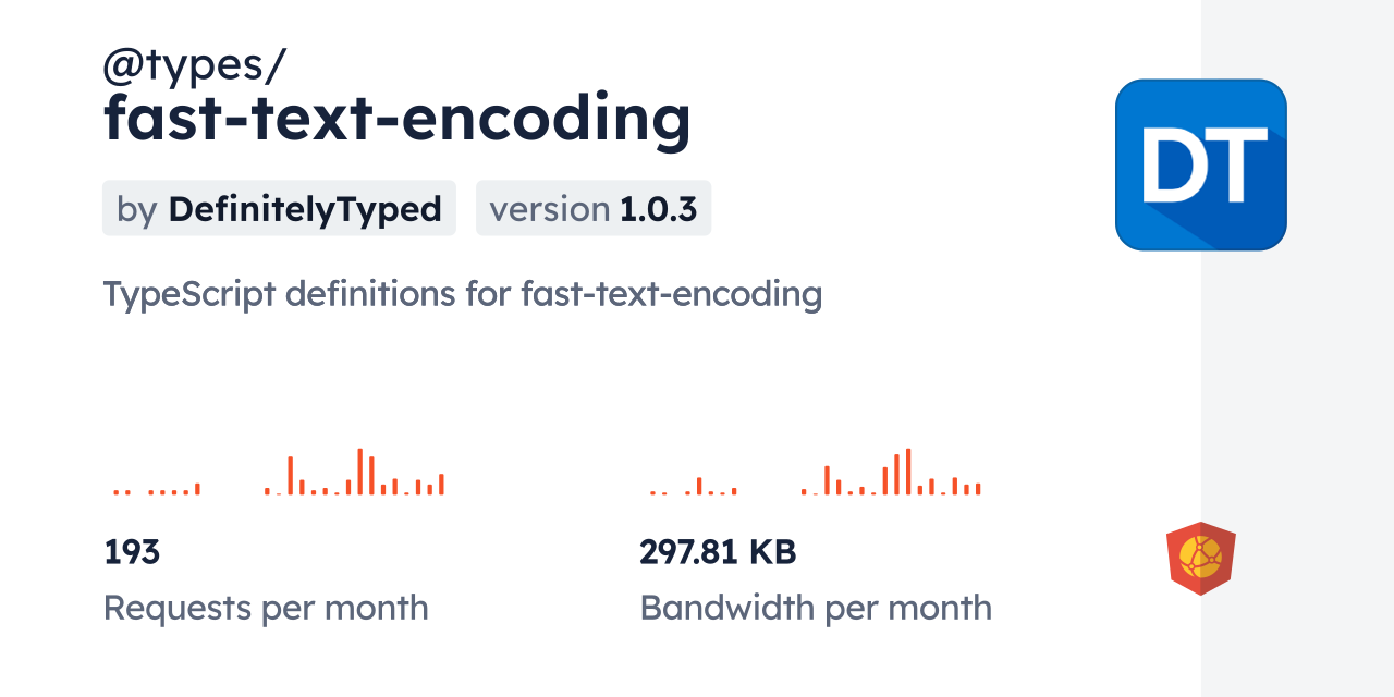 @types/fast-text-encoding CDN by jsDelivr - A CDN for npm and GitHub