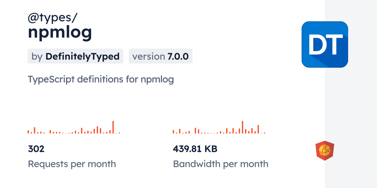 @types/npmlog CDN by jsDelivr - A CDN for npm and GitHub
