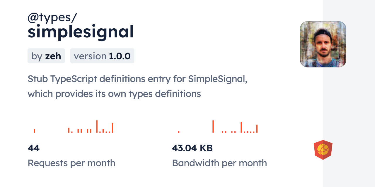 @types/simplesignal CDN by jsDelivr - A CDN for npm and GitHub