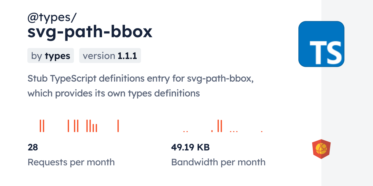 @types/svg-path-bbox CDN by jsDelivr - A CDN for npm and GitHub
