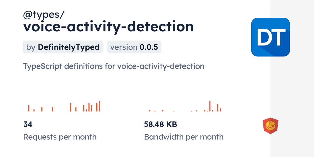 @types/voice-activity-detection CDN by jsDelivr - A CDN for npm and GitHub