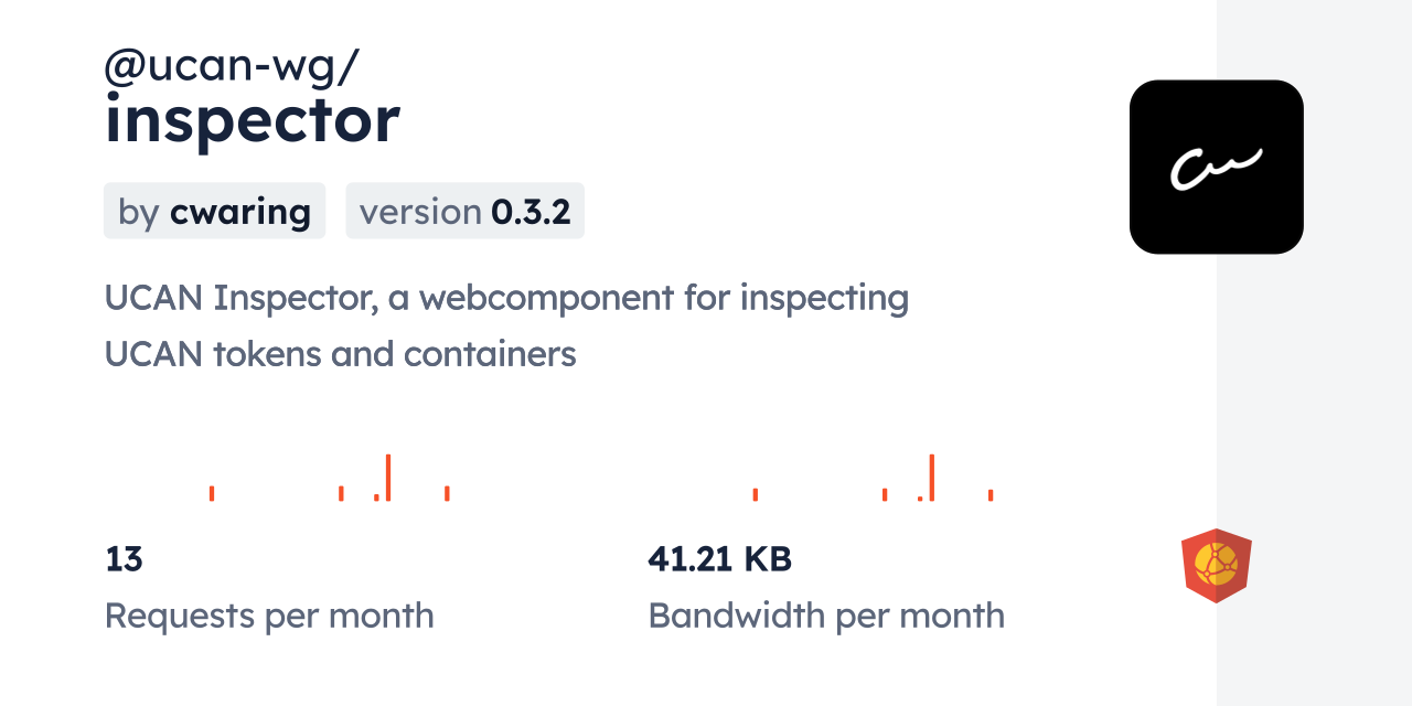 @ucan-wg/inspector CDN by jsDelivr - A CDN for npm and GitHub