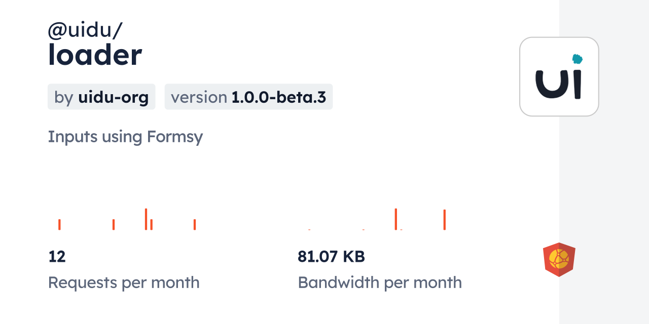 @uidu/loader CDN by jsDelivr - A CDN for npm and GitHub