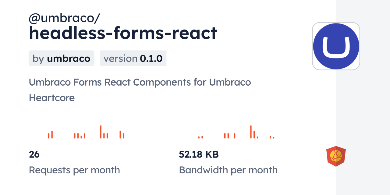 @umbraco/headless-forms-react CDN by jsDelivr - A CDN for npm and GitHub