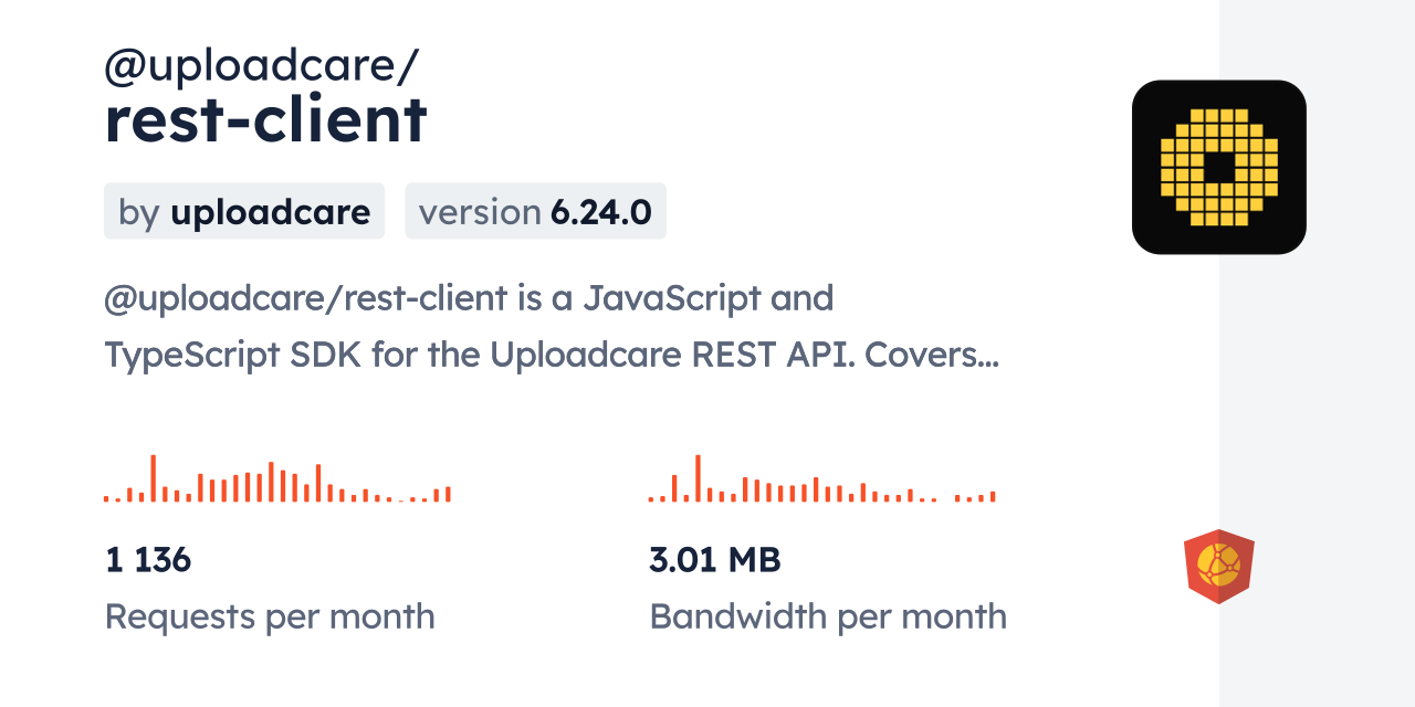 @uploadcare/rest-client CDN by jsDelivr - A CDN for npm and GitHub