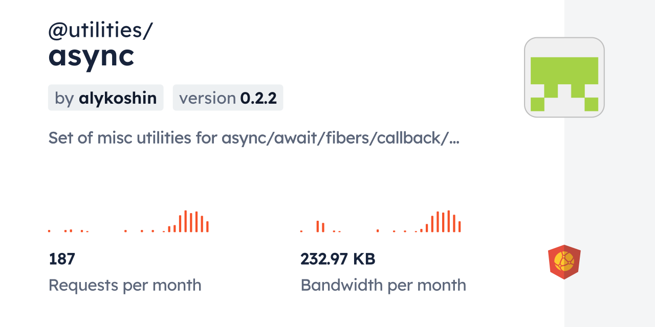 @utilities/async CDN by jsDelivr - A CDN for npm and GitHub