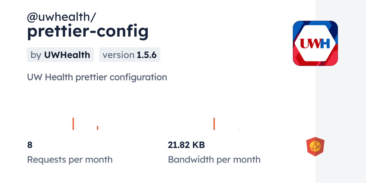 @uwhealth/prettier-config CDN by jsDelivr - A CDN for npm and GitHub