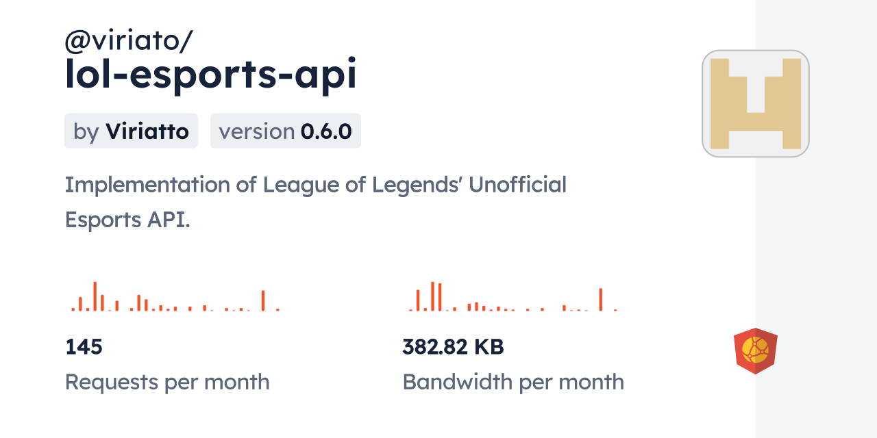 @viriato/lol-esports-api CDN by jsDelivr - A CDN for npm and GitHub