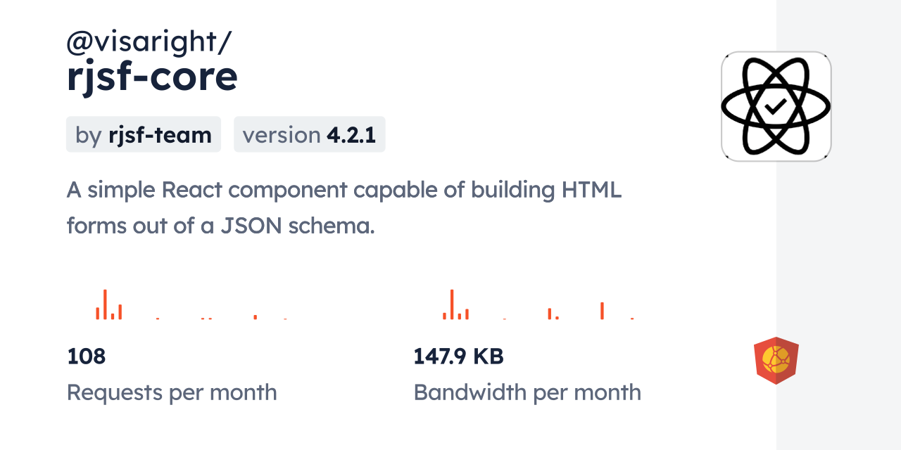 @visaright/rjsf-core CDN by jsDelivr - A CDN for npm and GitHub