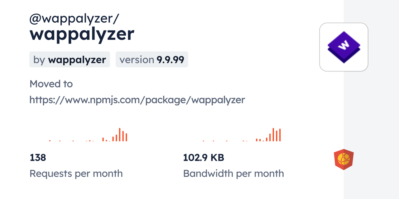 @wappalyzer/wappalyzer CDN by jsDelivr - A CDN for npm and GitHub