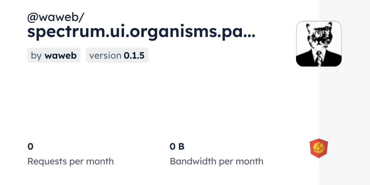 @waweb/spectrum.ui.organisms.page CDN by jsDelivr - A CDN for npm and ...