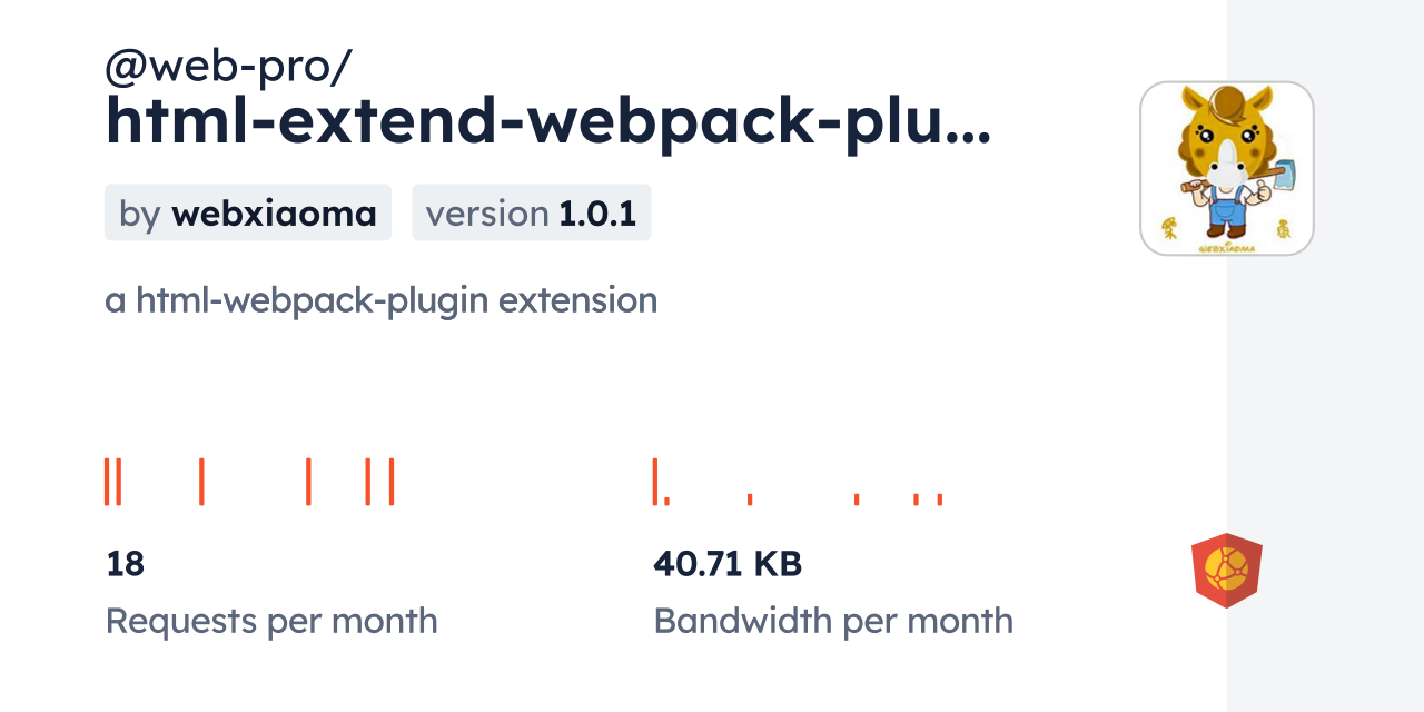@web-pro/html-extend-webpack-plugin CDN by jsDelivr - A CDN for npm and ...