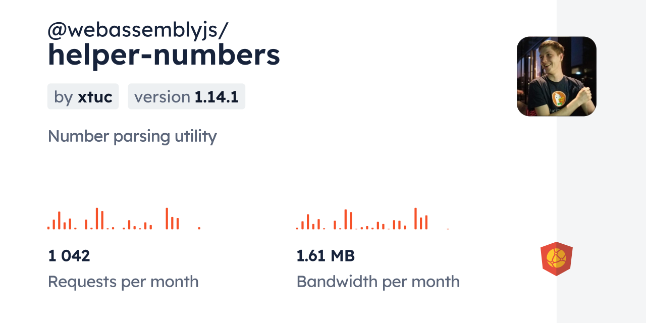 @webassemblyjs/helper-numbers CDN by jsDelivr - A CDN for npm and GitHub