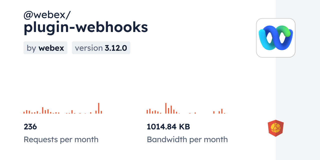 @webex/plugin-webhooks CDN by jsDelivr - A CDN for npm and GitHub