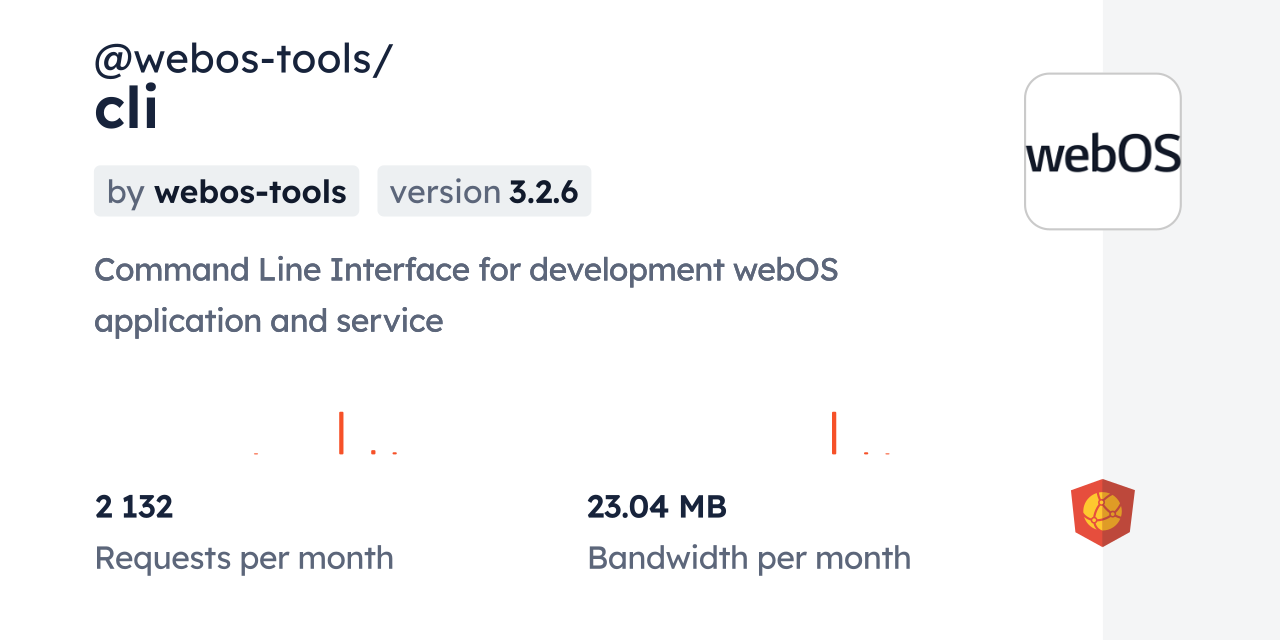 @webos-tools/cli CDN by jsDelivr - A CDN for npm and GitHub