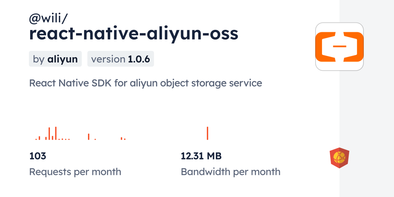 @wili/react-native-aliyun-oss CDN by jsDelivr - A CDN for npm and GitHub