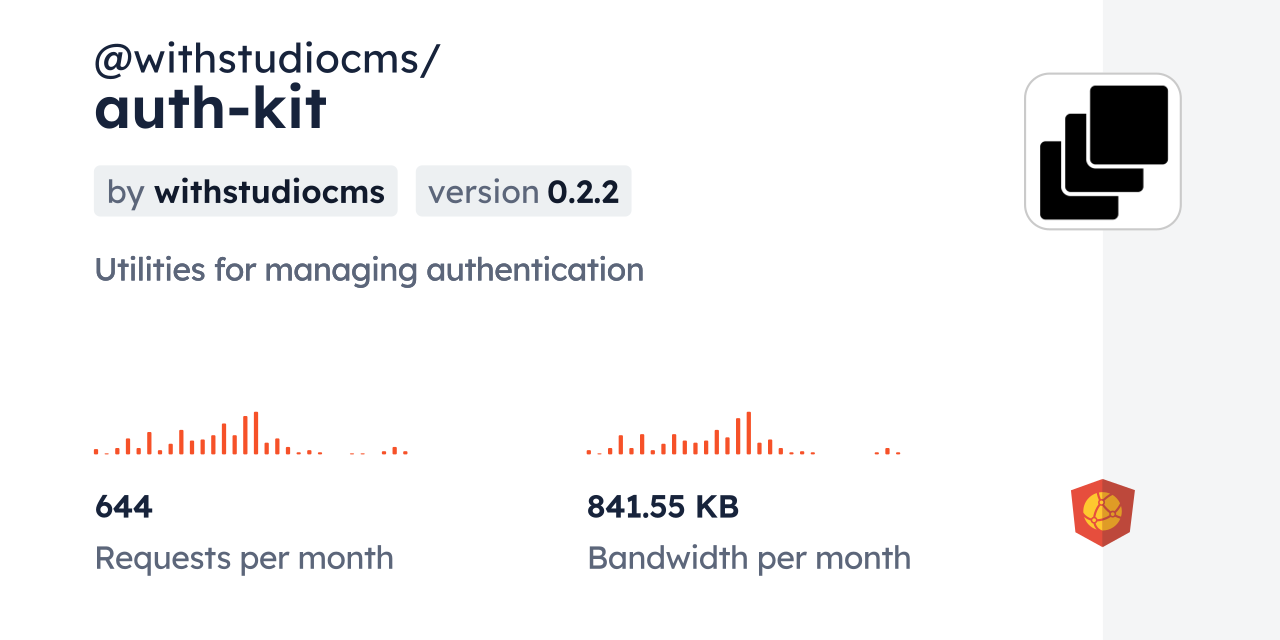 @withstudiocms/auth-kit CDN by jsDelivr - A CDN for npm and GitHub