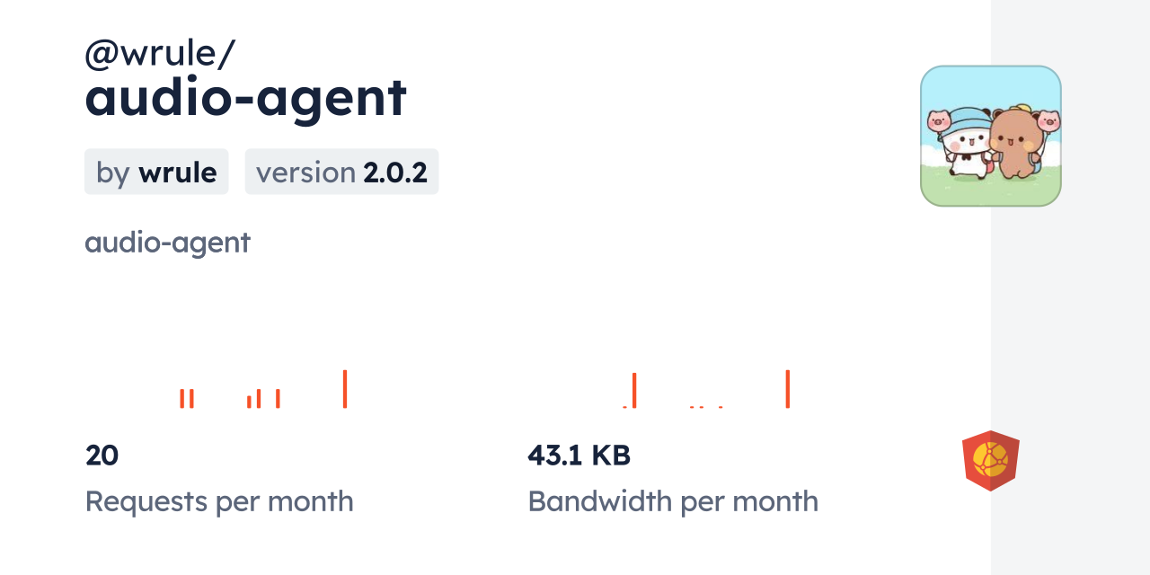 @wrule/audio-agent CDN by jsDelivr - A CDN for npm and GitHub