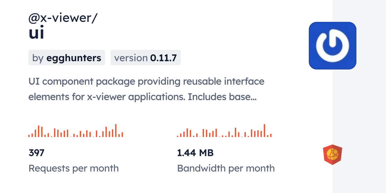 @x-viewer/ui CDN by jsDelivr - A CDN for npm and GitHub