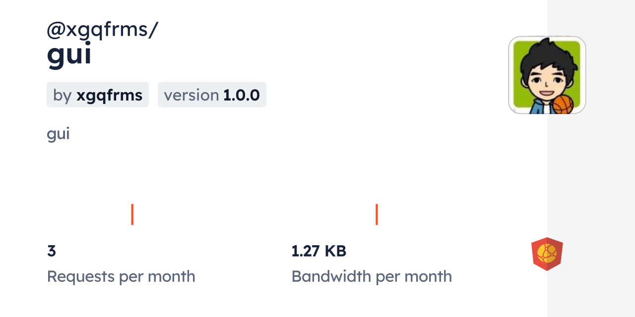 @xgqfrms/gui CDN by jsDelivr - A CDN for npm and GitHub