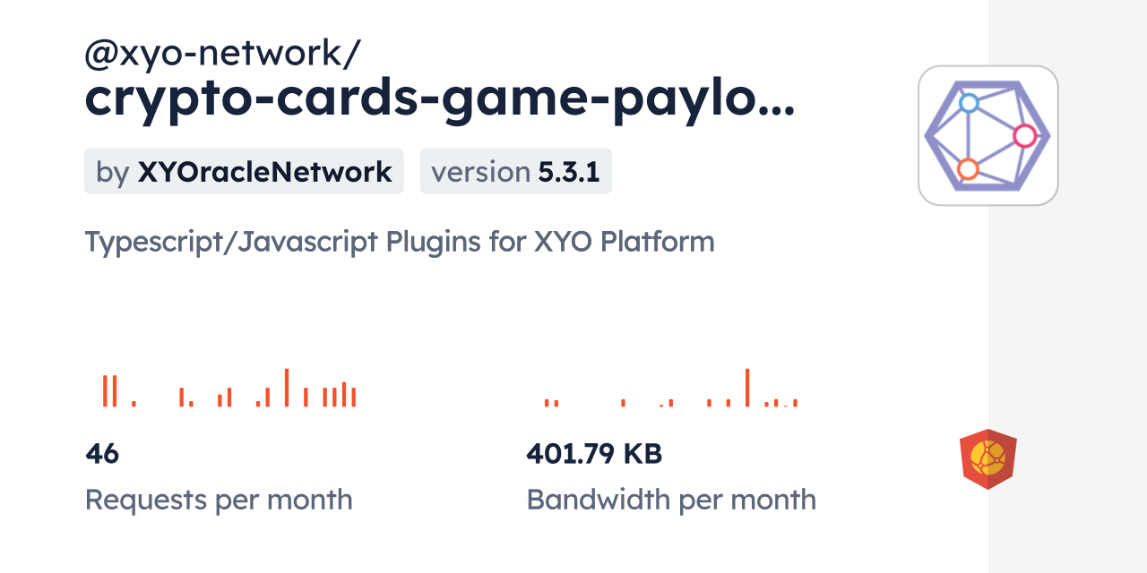 xyo-network/crypto-cards-game-payload-plugin CDN by jsDelivr - A CDN for npm  and GitHub