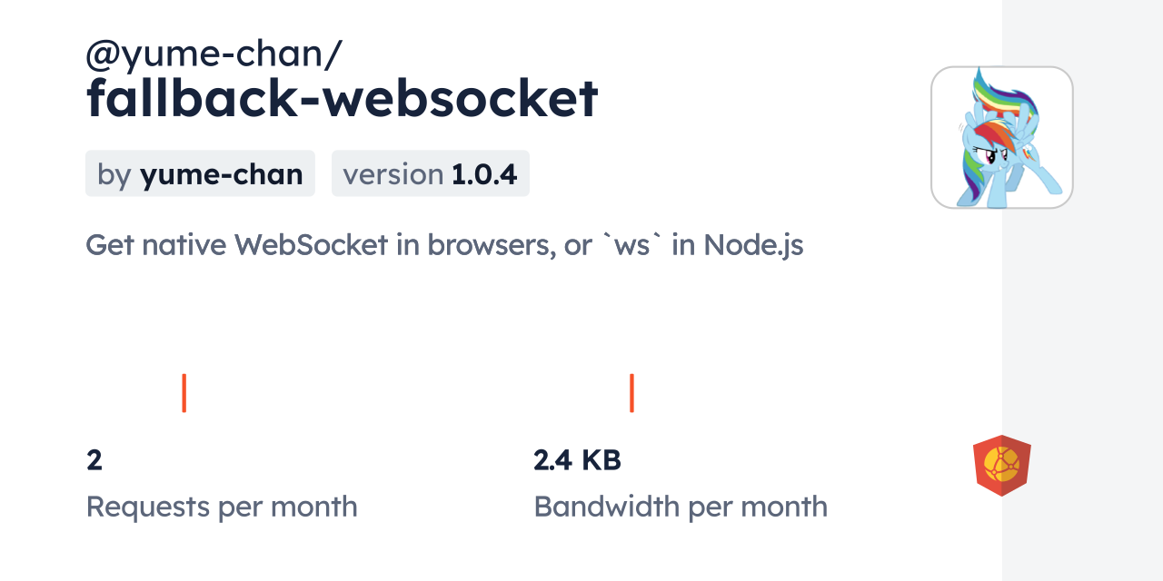 @yume-chan/fallback-websocket CDN by jsDelivr - A CDN for npm and GitHub