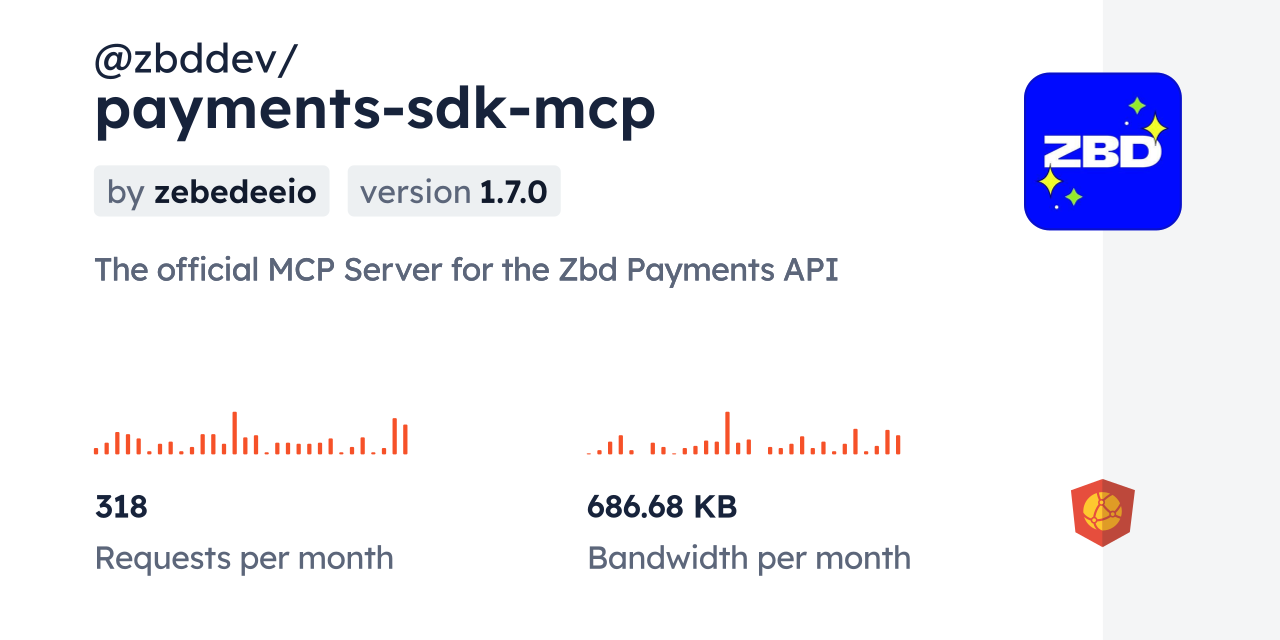 @zbddev/payments-sdk-mcp CDN by jsDelivr - A CDN for npm and GitHub