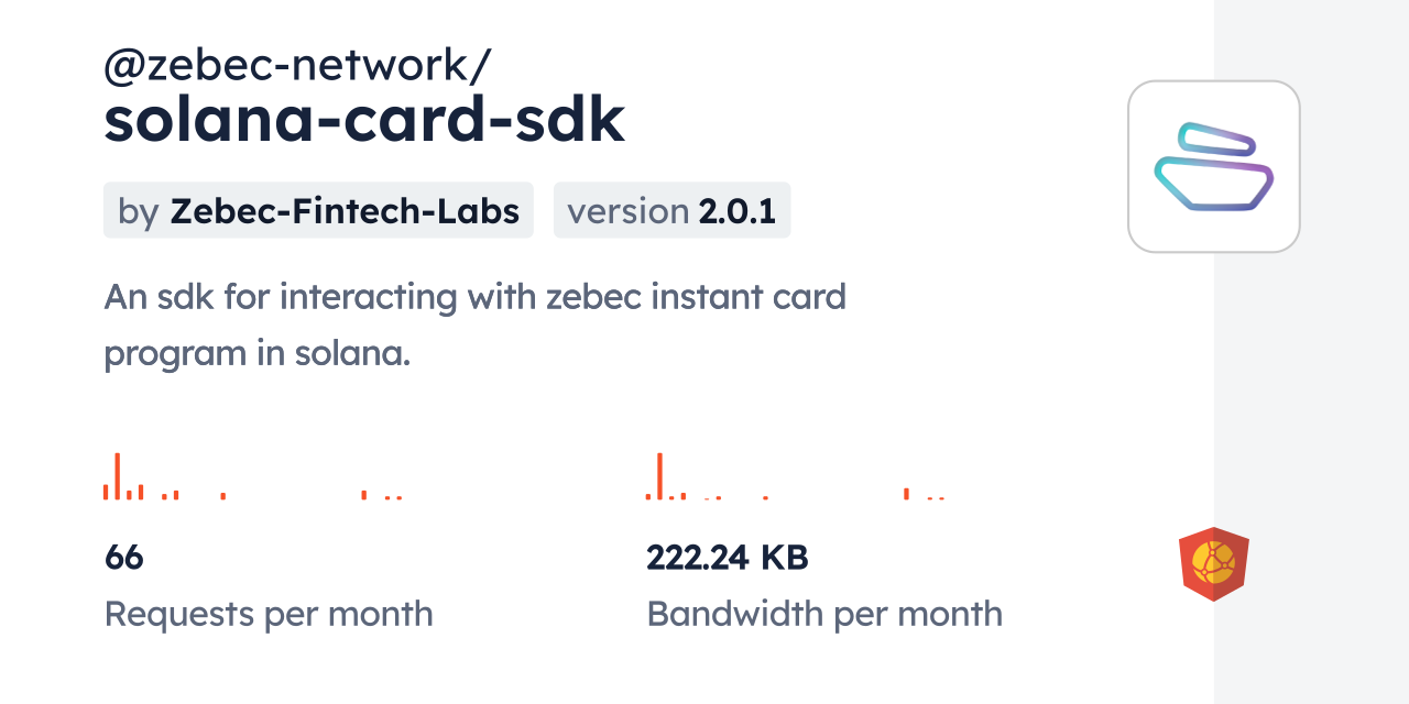 @zebec-network/solana-card-sdk CDN by jsDelivr - A CDN for npm and GitHub
