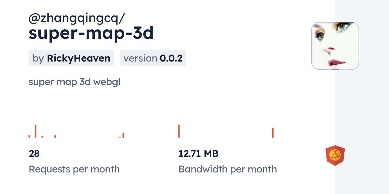 @zhangqingcq/super-map-3d CDN by jsDelivr - A CDN for npm and GitHub
