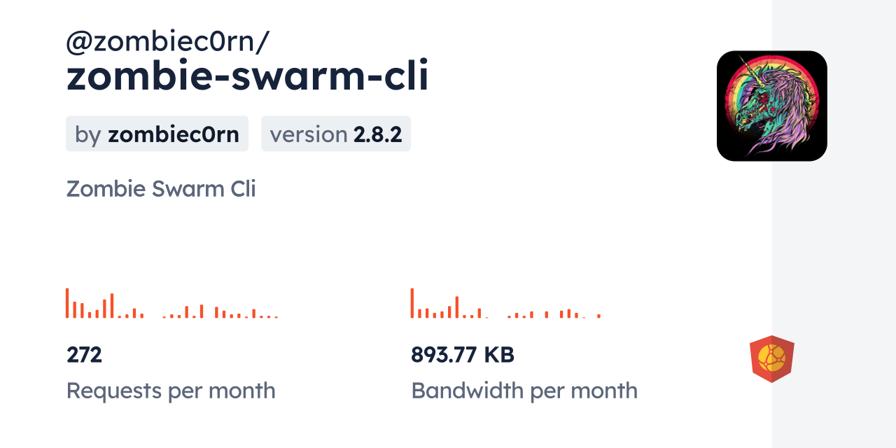@zombiec0rn/zombie-swarm-cli CDN by jsDelivr - A CDN for npm and GitHub